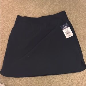 IZOD Girls Navy Blue Skirt with shorts attached